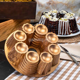 Moule à Gâteaux en Granite 26cm "Kupa" Or - Taç